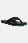 Žabky Tommy Hilfiger MASSAGE HILFIGER BEACH SANDAL pánské, černá barva, FM0FM05443