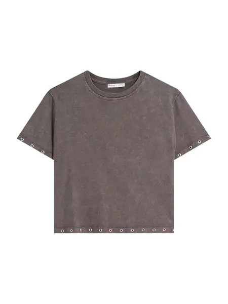 Bershka Tričko  čokoládová