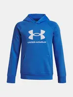 Chlapecká mikina Under Armour UA Rival Fleece BL Hoodie-BLU - Kluci