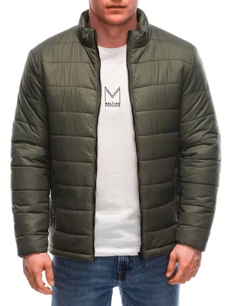 Edoti Men's mid-season quilted jacket