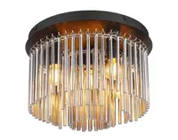 Stropné osvetlenie Gorley 32 cm, sklenené tyčinky%