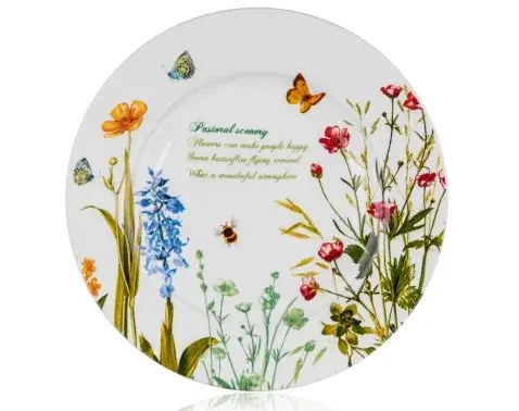 Dezertný tanier Lúčne kvety, 19 cm%