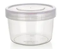 Dóza na potraviny Lara 0,25 l, hermetická okrúhla%