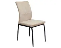 Jedálenská stolička Pluto, béžová látka%