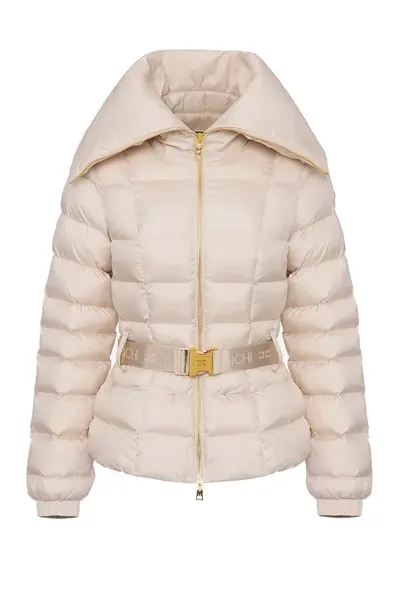 Elisabetta Franchi prošívaná zimní bunda