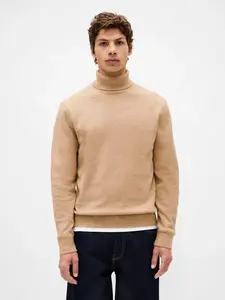 GAP Svetr s rolákem CashSoft - Pánské