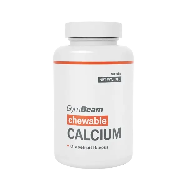 GYMBEAM Chewable, Vápnik, tablety na cucanie grep 90 tabliet