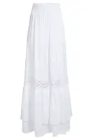 Dámská bílá maxi sukně Guess