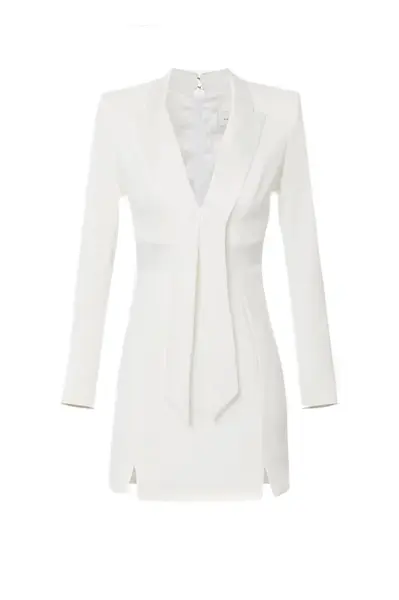 Bílé košilové šaty Elisabetta Franchi