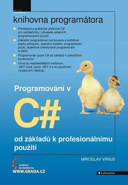 Kniha: Programování v C# od Virius Miroslav