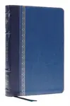 NRSVCE, Great Quotes Catholic Bible, Leathersoft, Blue, Comfort Print - Catholic Bible Press