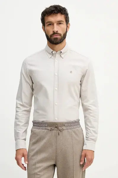 Bavlněná košile BOSS H-ROAN-BD-E-C1-261