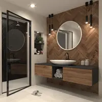 Zrcadlo Grace Barva korpusu: Bílá, Rozměry: 80 cm, Varianta: Zavěšení na stěnu