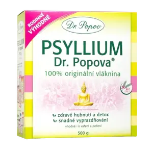 DR.POPOV Psyllium indická rozpustná vláknina 500 g