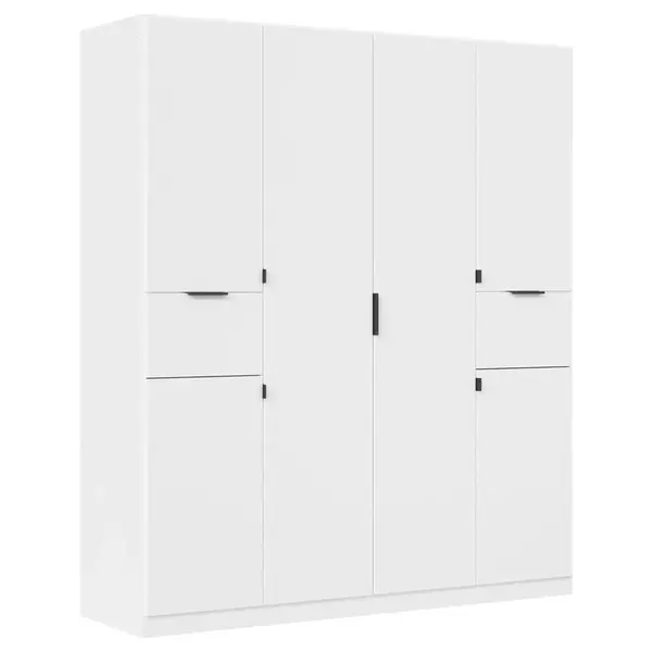 Rauch Möbel ŠATNÍ SKŘÍŇ S OTOČNÝMI DVEŘMI, 181/210/54 cm