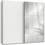 MID.YOU SKŘÍŇ S POSOUVACÍMI DVEŘMI, bílá, 250/236/65 cm