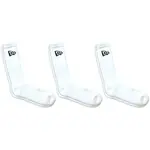 New Era FLAG CREW 3PACK Ponožky, biela, veľkosť