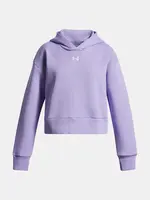 Dívčí mikina Under Armour UA Rival Fleece Hoodie-PPL - Holky