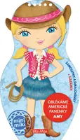 Oblékáme americké panenky AMY - omalovánky (Defekt)