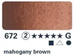 Akvarelová barva Horadam 1/2 – 672 mahogany brown