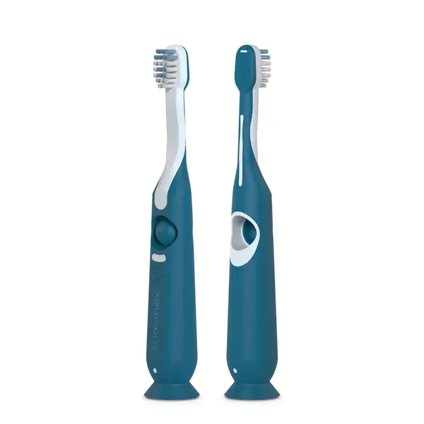 Suavinex Kids Dětský kartáček na zoubky 1 ks modrý