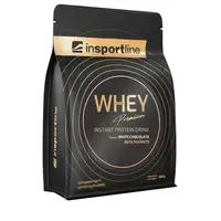 inSPORTline inSPORTline Protein WHEY Premium 700g bílá čokoláda s arašídy