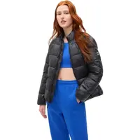 GAP LIGHTWEIGHT LOGO Dámska zimná bunda, čierna, veľkosť