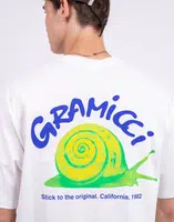 Tričko Gramicci Snail Tee WHITE