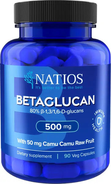 NATIOS Betaglucan 500 mg 90 kapslí