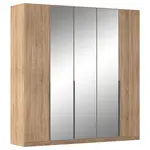 Rauch Möbel ŠATNÍ SKŘÍŇ S OTOČNÝMI DVEŘMI, Sonoma dub, 226/229/54 cm