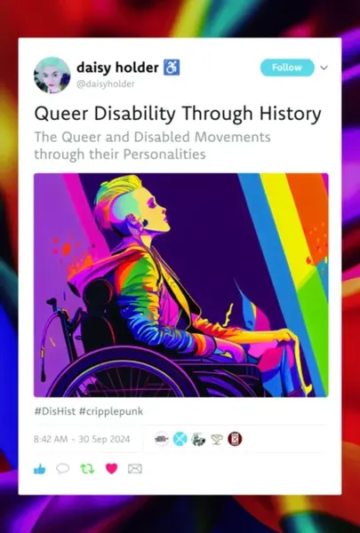 Queer Disability through History - Daisy Holder