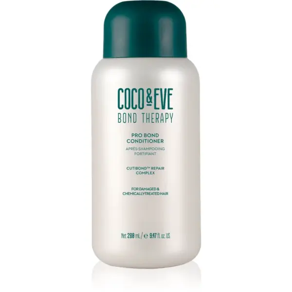 Coco & Eve Bond Therapy Pro Bond Conditioner hydratační a posilující kondicionér pro poškozené, chemicky ošetřené vlasy 280 ml