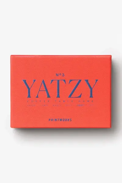Kostky Printworks Classic Yatzy 16 x 11,5 x 4,5 cm