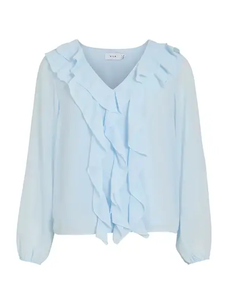 VILA Blúzka 'VIAne'  svetlomodrá