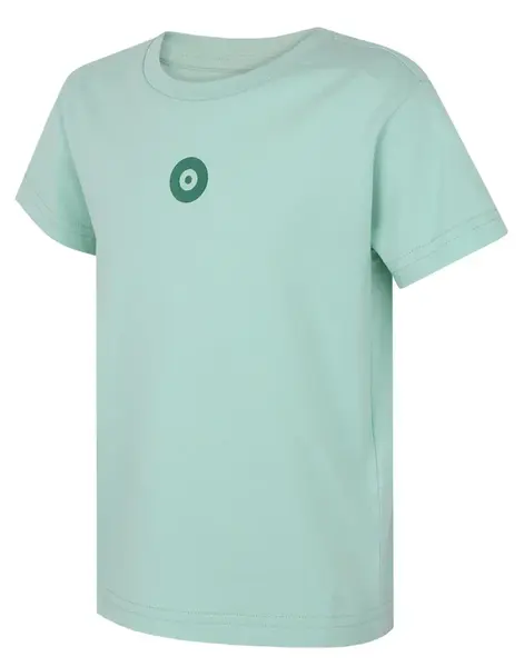 Husky  Tee Doggo K light green, 128 Detské bavlnené tričko