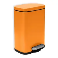 Spirella Spirella pedálový odpadkový kôš akira matná oranžová oceľ 5 l 10.20819
