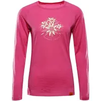 ALPINE PRO MERENA Dámske tričko, ružová, veľkosť