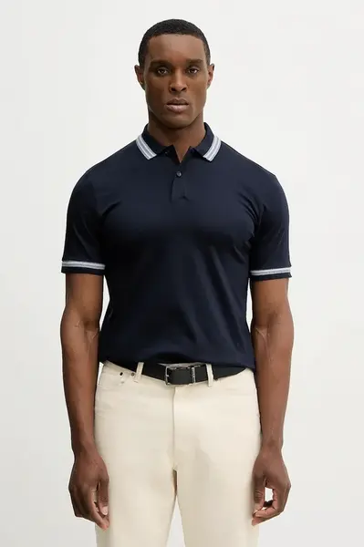 Bavlněné polo tričko BOSS H-Phillipson 202