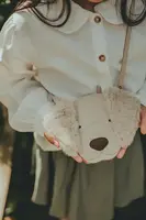 Dětská kožená kabelka Donsje Britta Exclusive Purse Golden Retriever