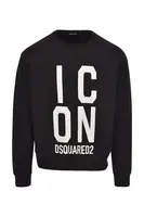 Čierna mikina Dsquared2 ICON