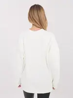 Dámska mikina v ecru farbe