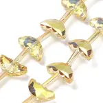 Electroplate Transparent Glass Beads