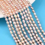 Natural Cultured Freshwater Pearl Beads Strands