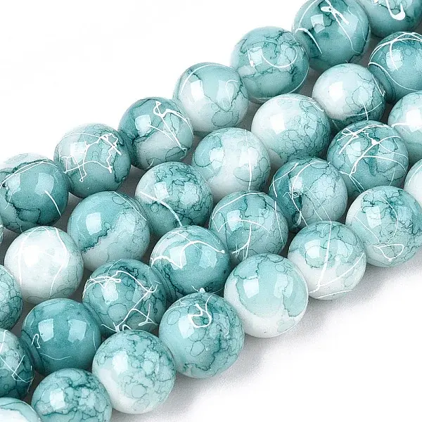 Drawbench Glass Round Beads