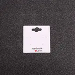 Square Paper Earring Display Cards