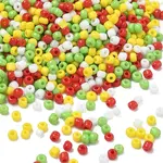 4 Colors Christmas 8/0 Glass Round Seed Beads