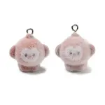 Flocking Opaque Resin Pendants