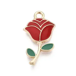 Alloy Enamel Pendants