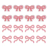 16Pcs 2 Styles Computerized Embroidery Cloth Iron on/Sew on Patches