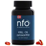 NFO Omega-3 krilový olej s astaxantinem měkké gely